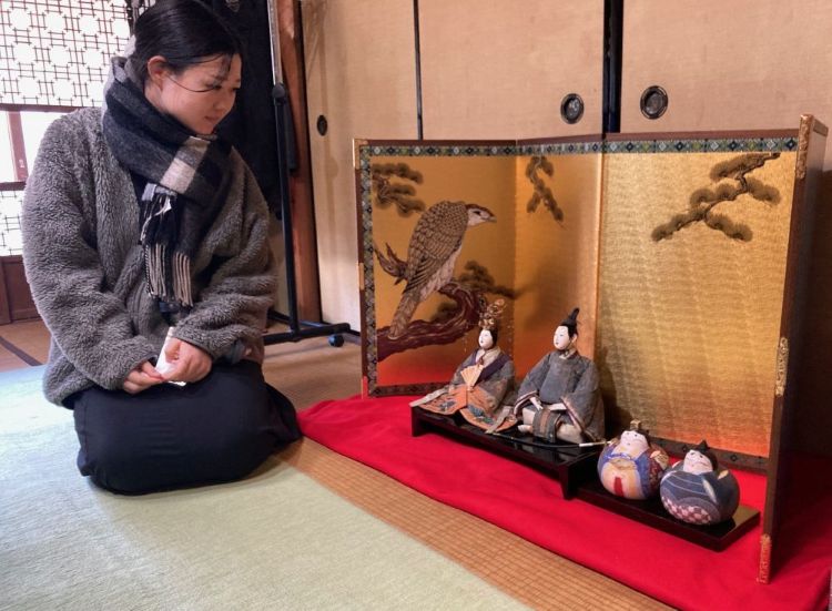 いろんなお雛様を飾ってお待ちしています🎎